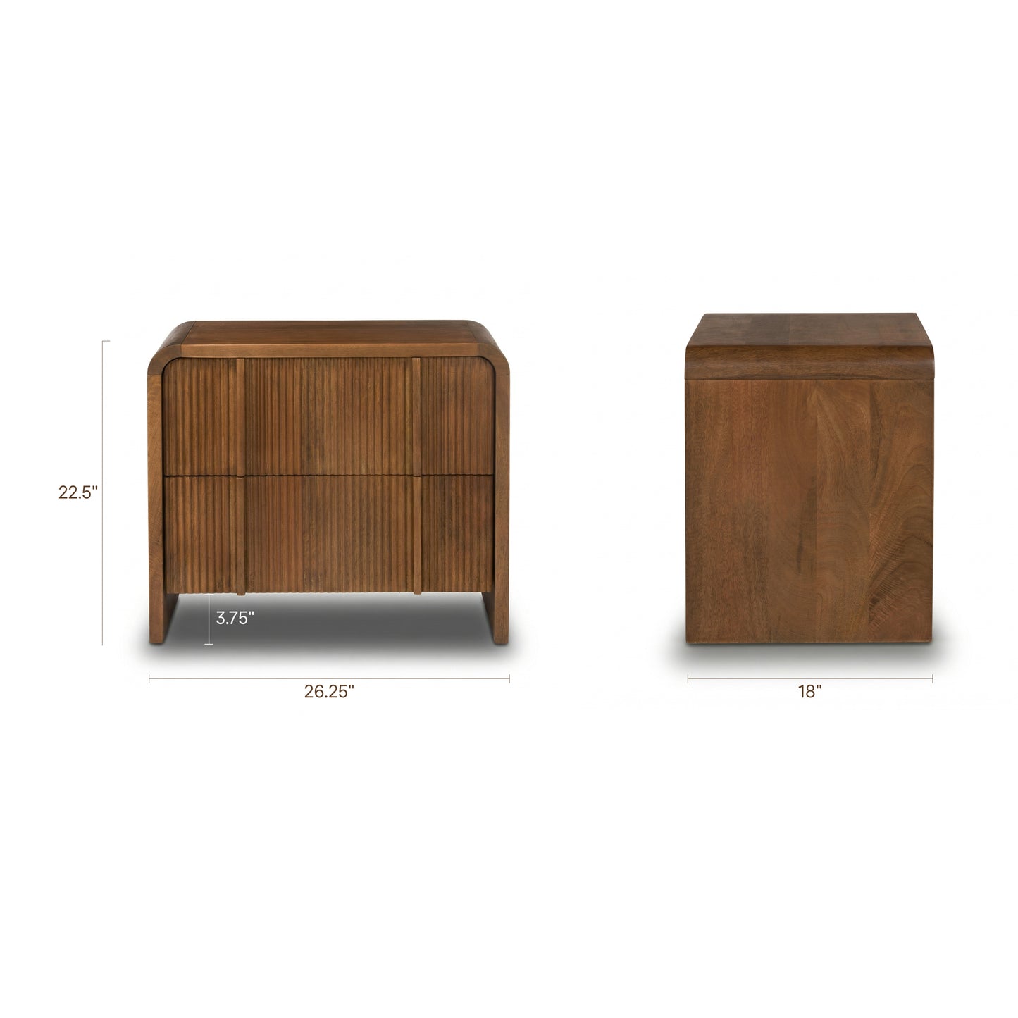 Arcade Nightstand | English Walnut
