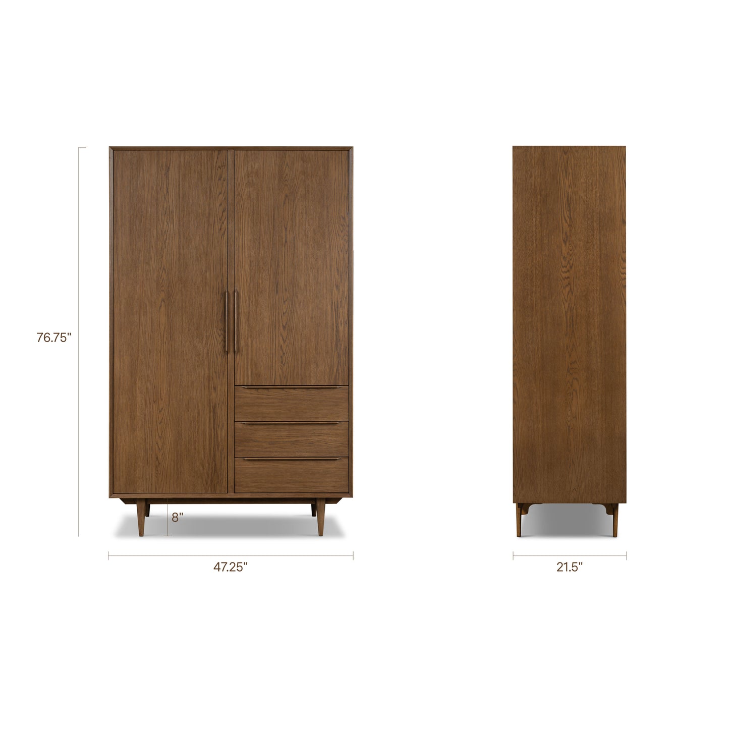 Maro Wardrobe / Armoire | Walnut