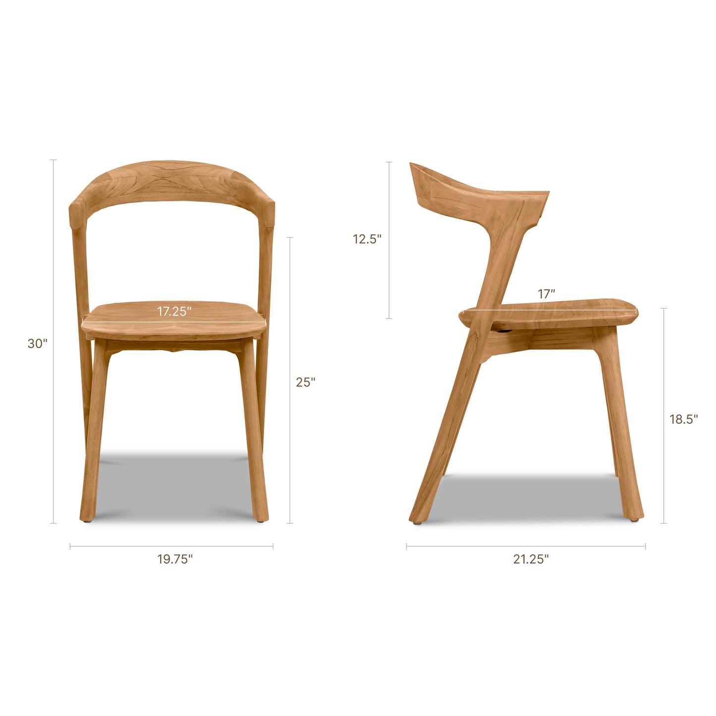 Liora Indoor / Outdoor Dining Chair | Natural