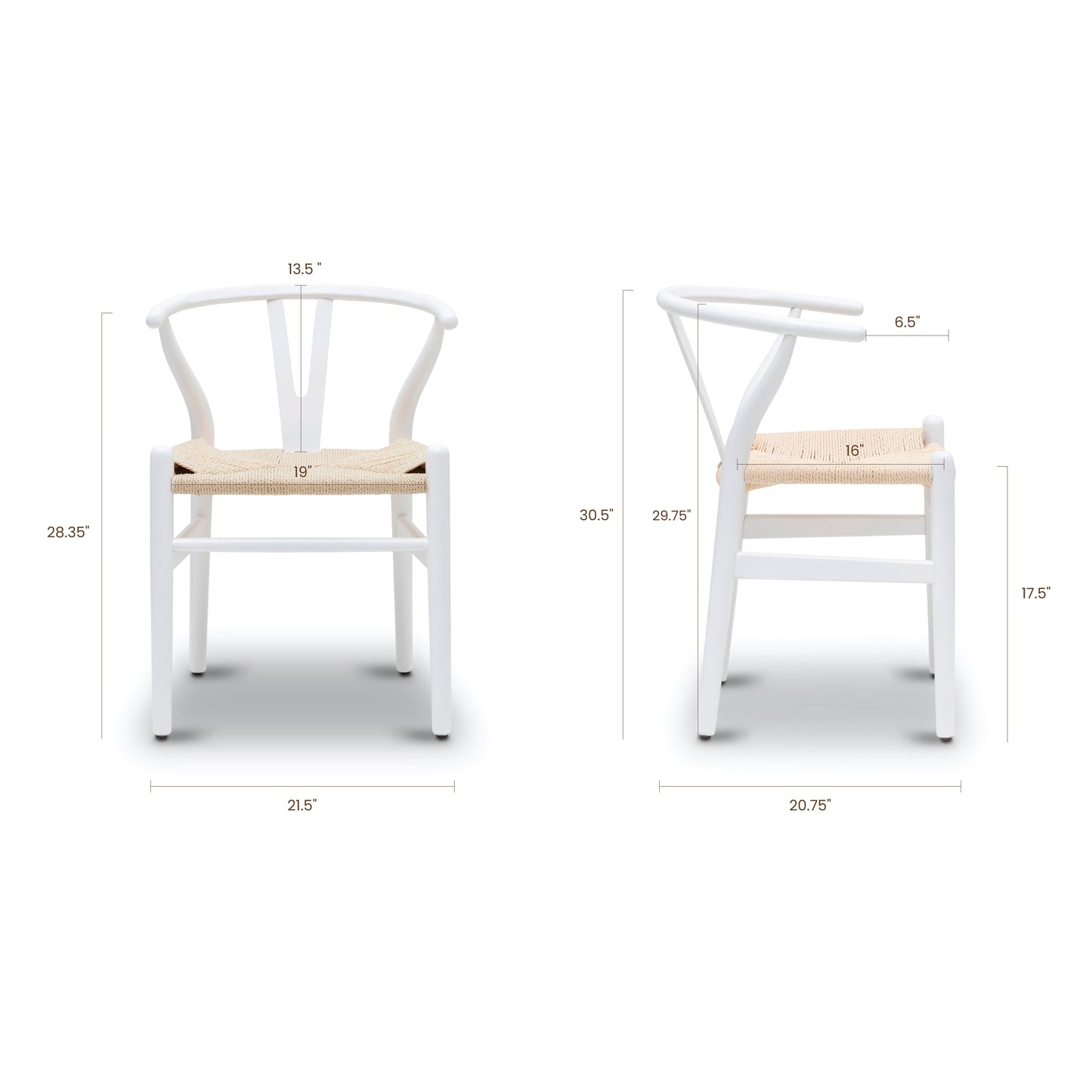 Weave Chair | White | Single