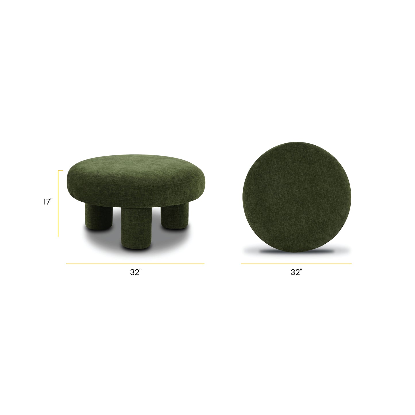 Circa Ottoman | Mello Green