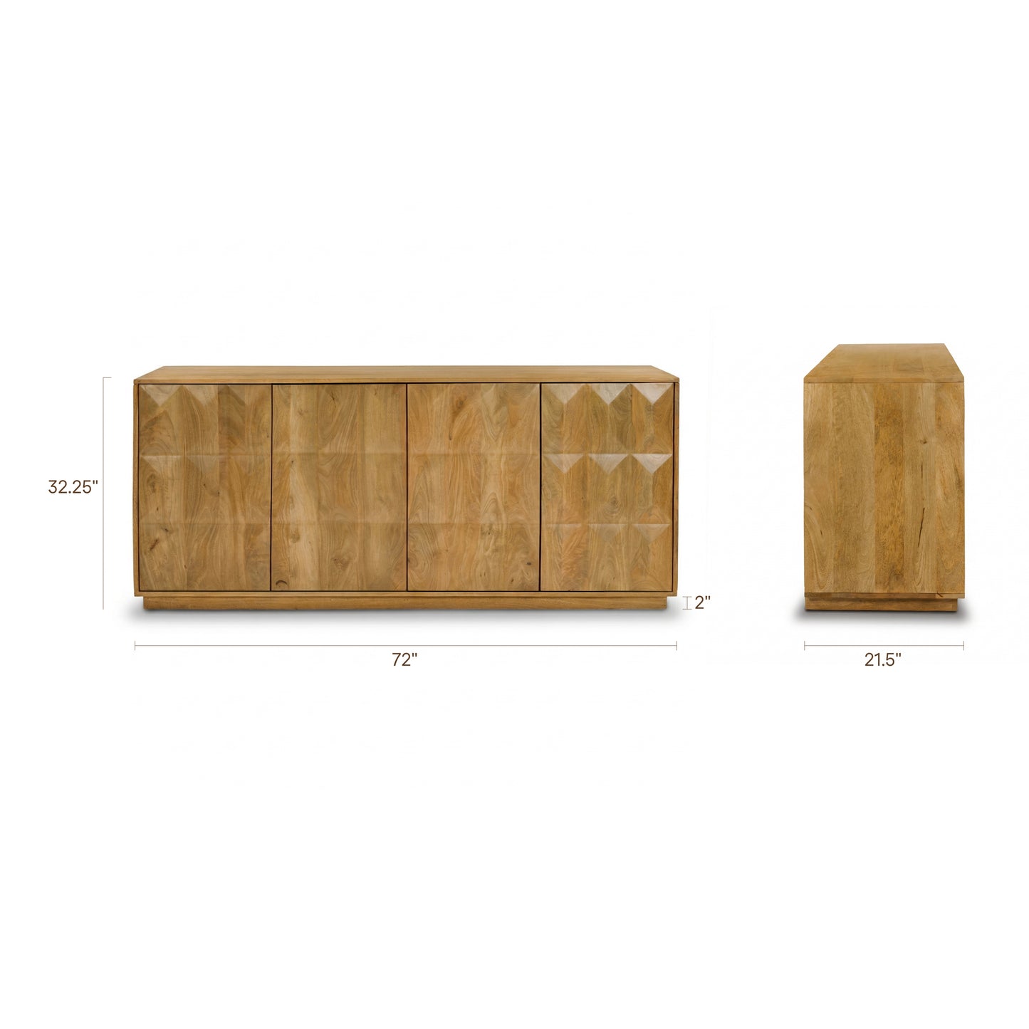 Laso Sideboard (72") | Natural