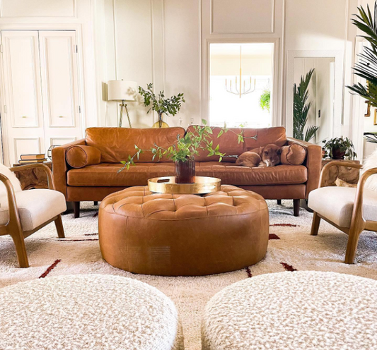 Ottoman and Coffee Table Size Measurements For Your Space
