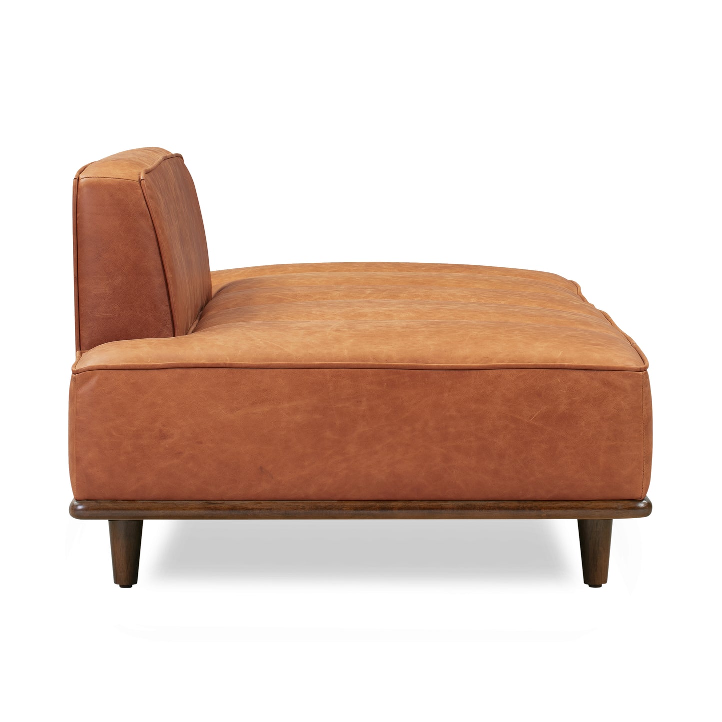 Jasper Leather Daybed | Cognac Tan