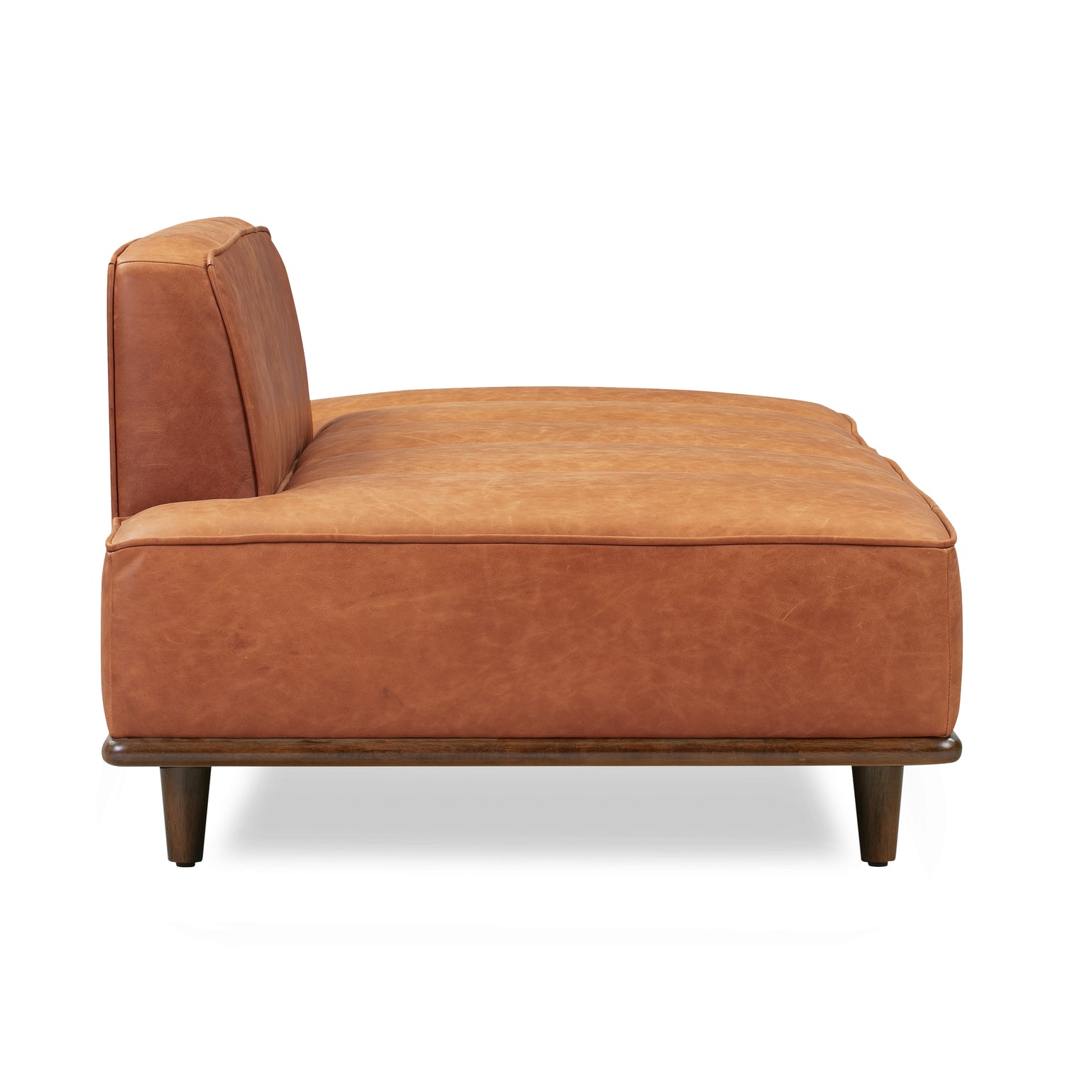Jasper Leather Daybed | Cognac Tan 