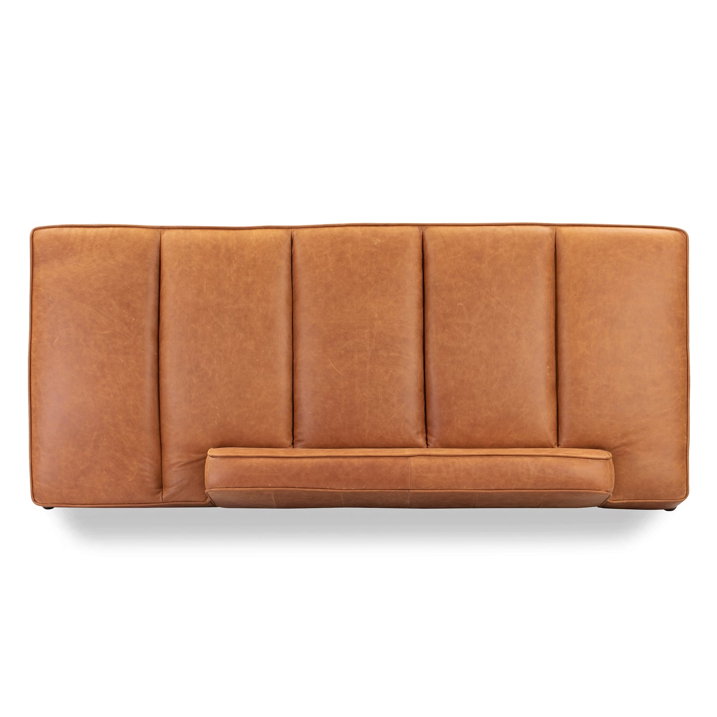 Jasper Leather Daybed | Cognac Tan