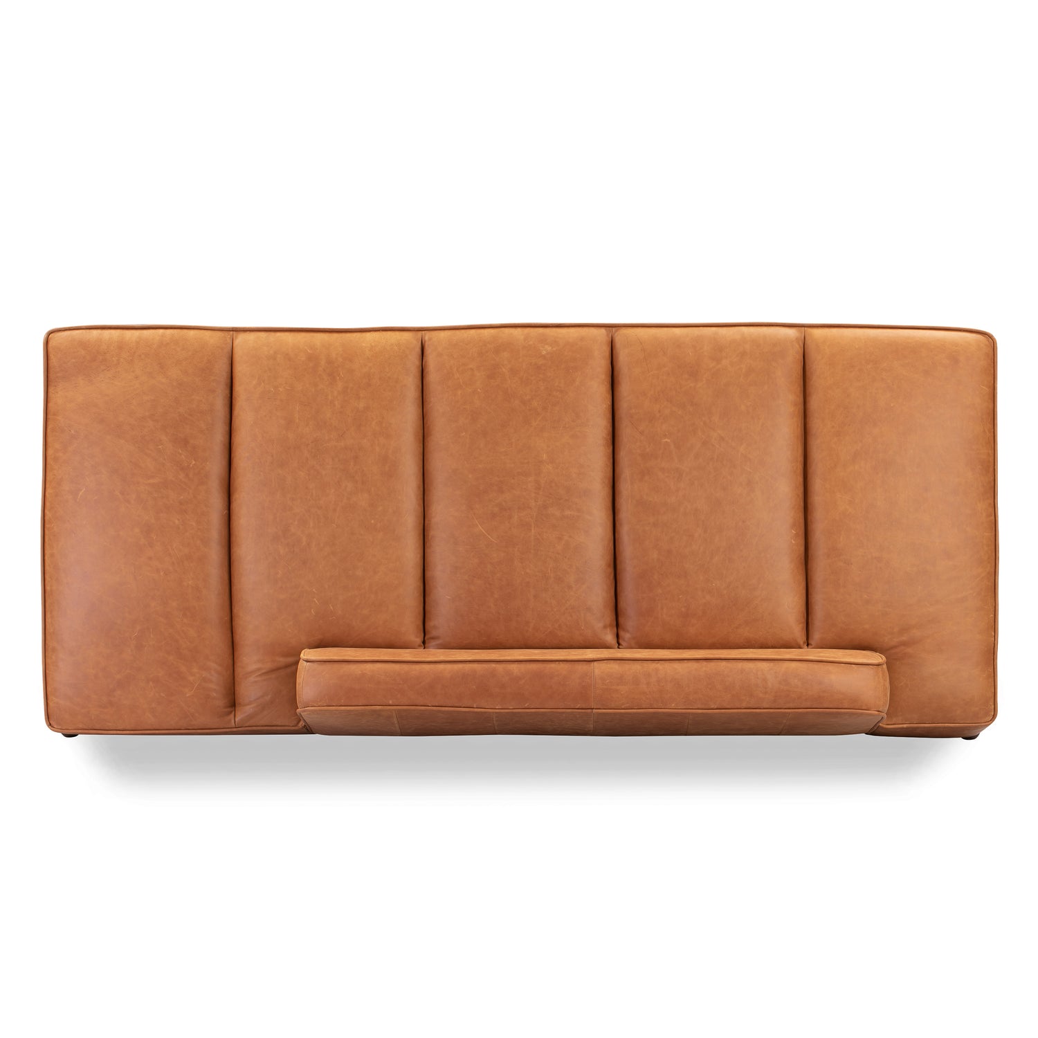 Jasper Leather Daybed | Cognac Tan 