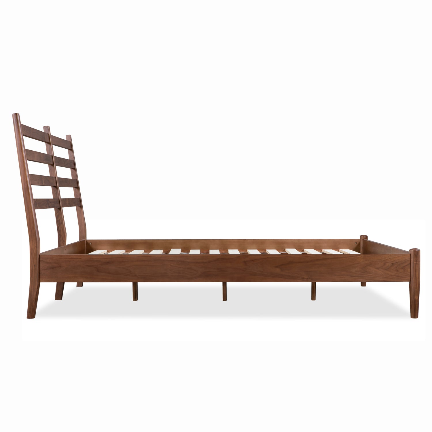 Truro Bed with Leather Cushions | Cognac Tan | Queen 