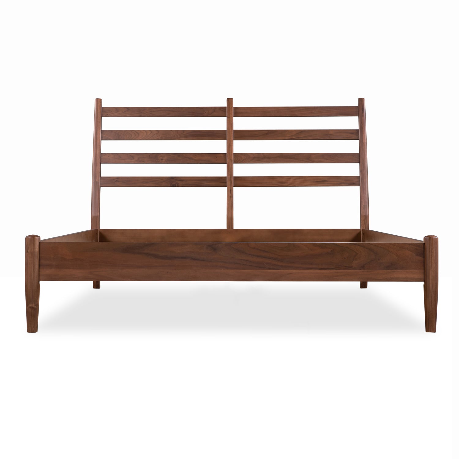 Truro Bed with Leather Cushions | Olivine Green | King 