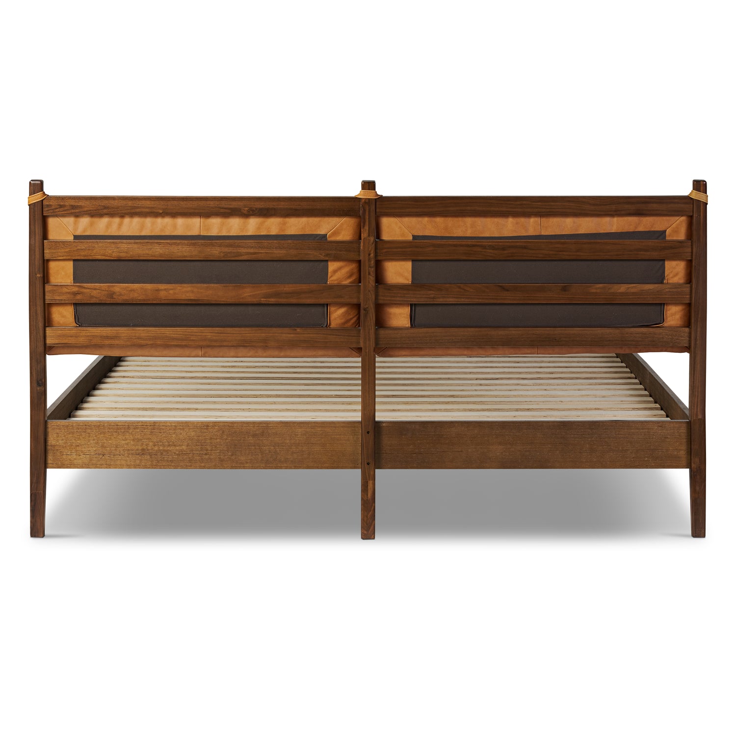 Truro Bed Headboard Cushion Set | Cognac Tan | King 