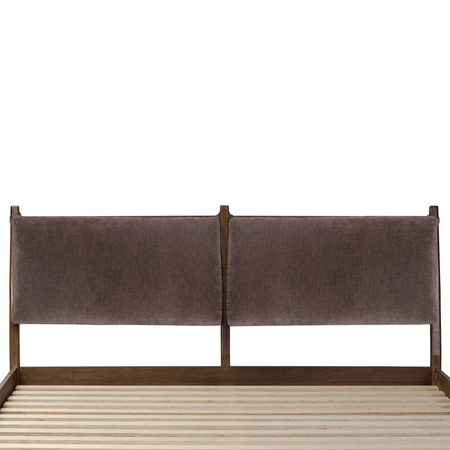 Truro Fabric Bed Headboard Cushion Set | Willow Brown | King