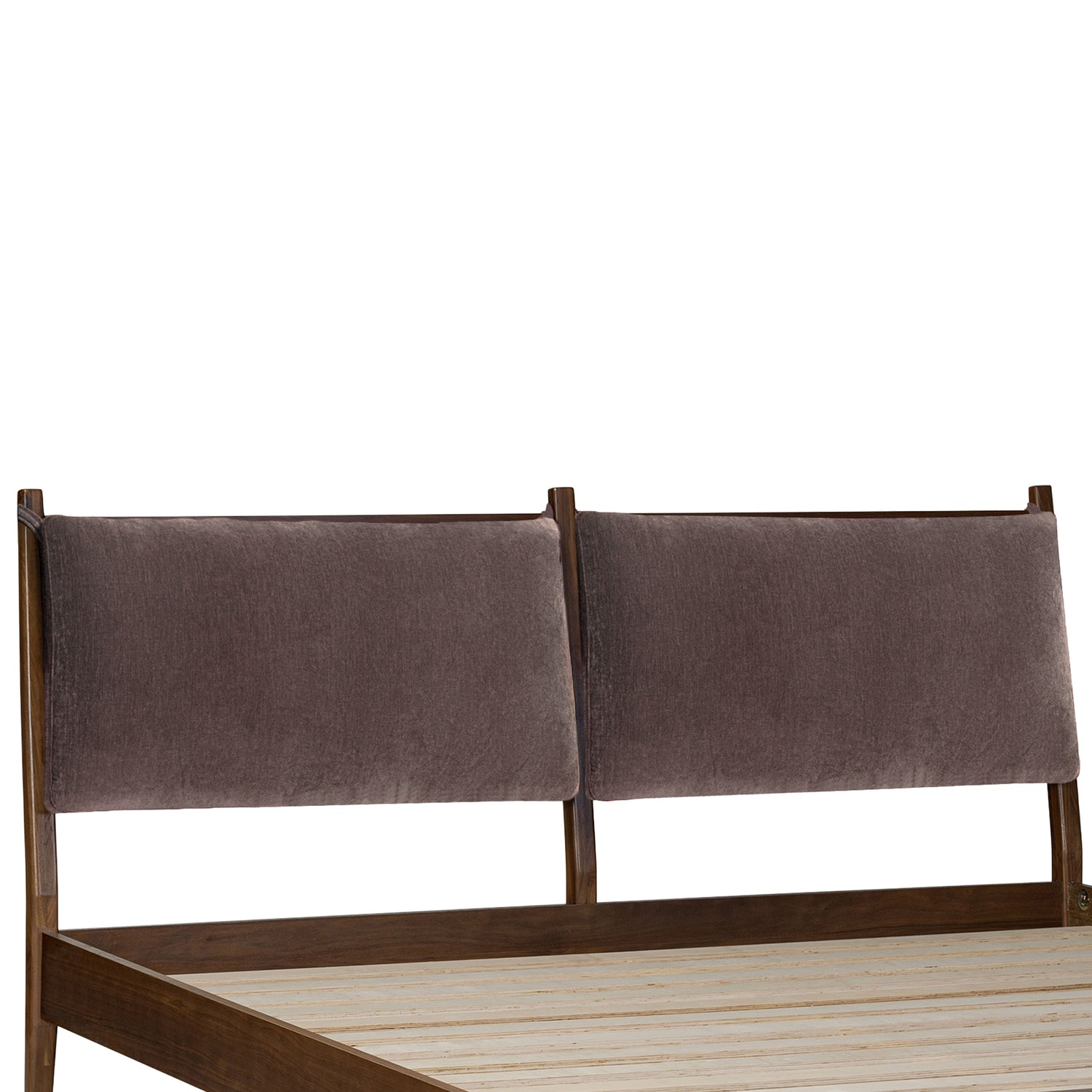 Truro Fabric Bed Headboard Cushion Set | Willow Brown | King 