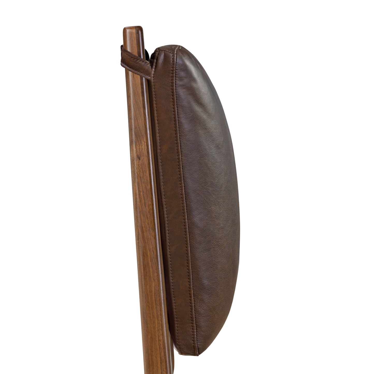 Truro Bed with Leather Cushions | Bridle Brown | Queen