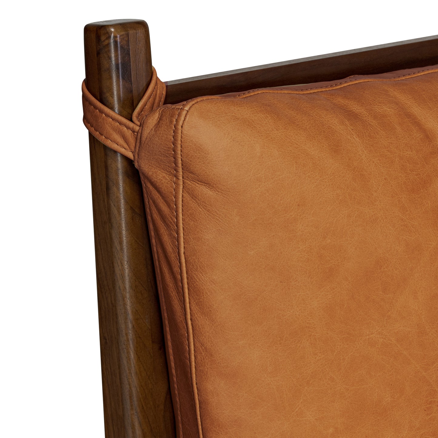 Truro Bed Headboard Cushion Set | Cognac Tan | Queen