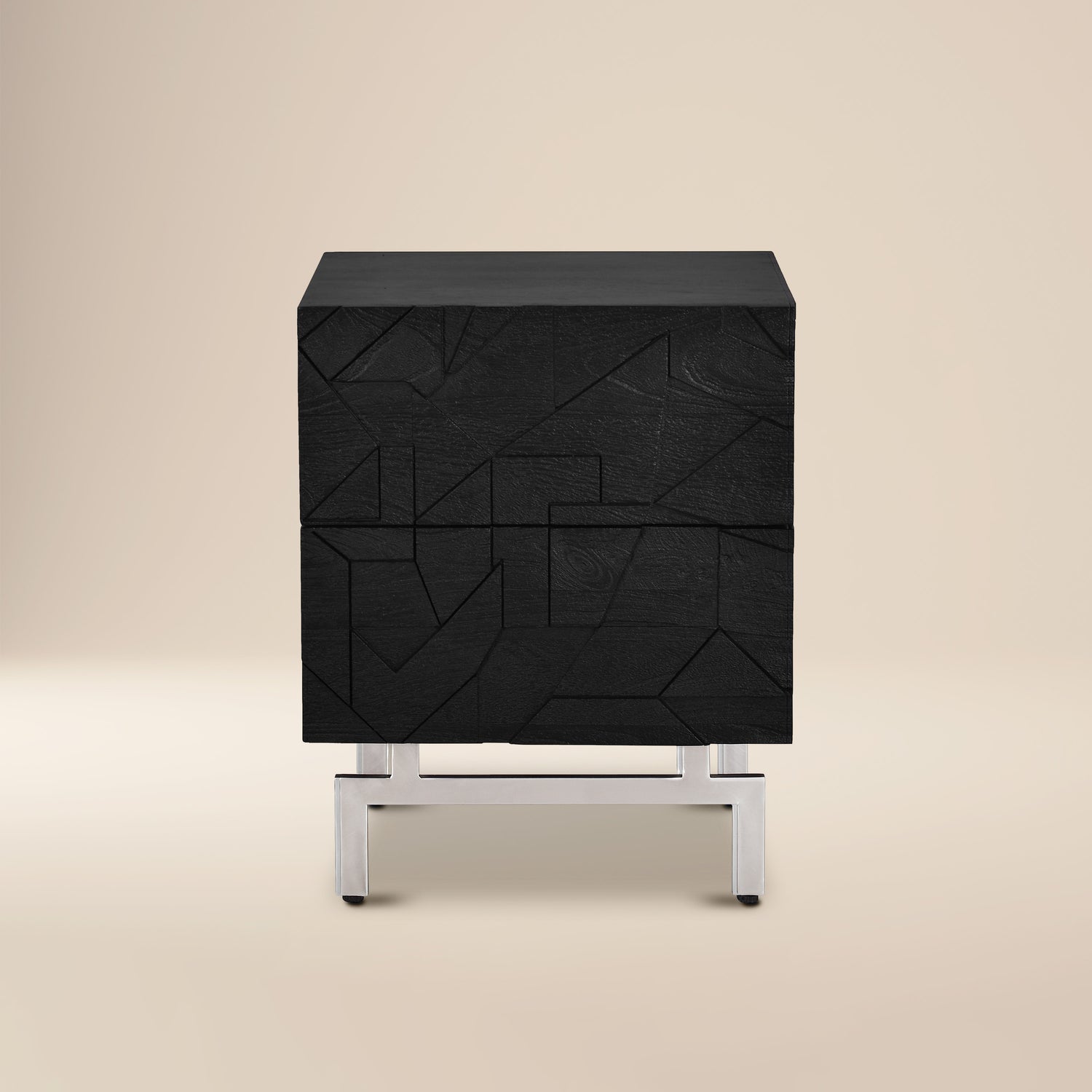 Geo Nightstand | Black 