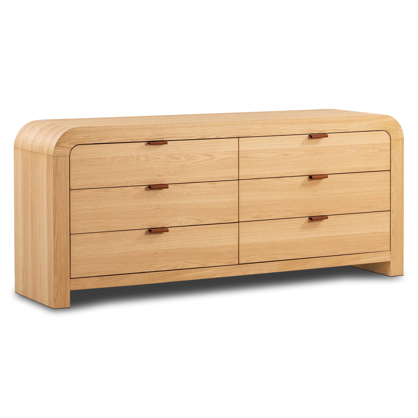 Cirq 6 Drawer Dresser | Oak