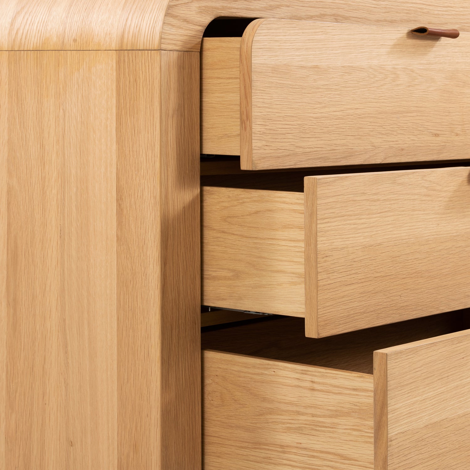 Cirq 6 Drawer Dresser | Oak 