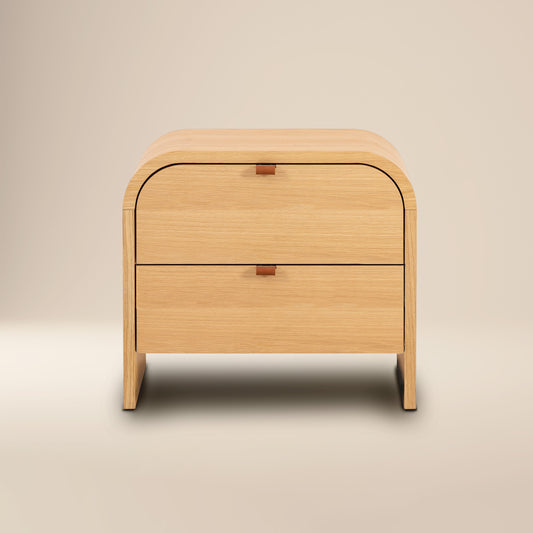 Cirq Nightstand | Oak