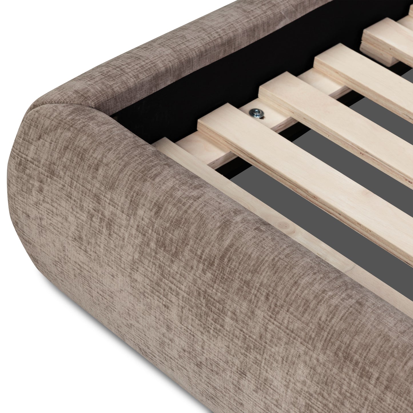 Genoa Bed | Taupe Brown | King