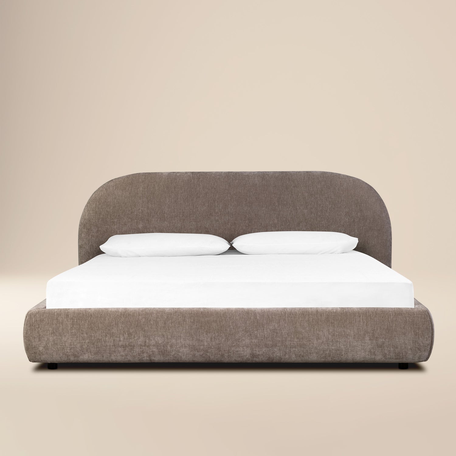 Genoa Bed | Taupe Brown | King 
