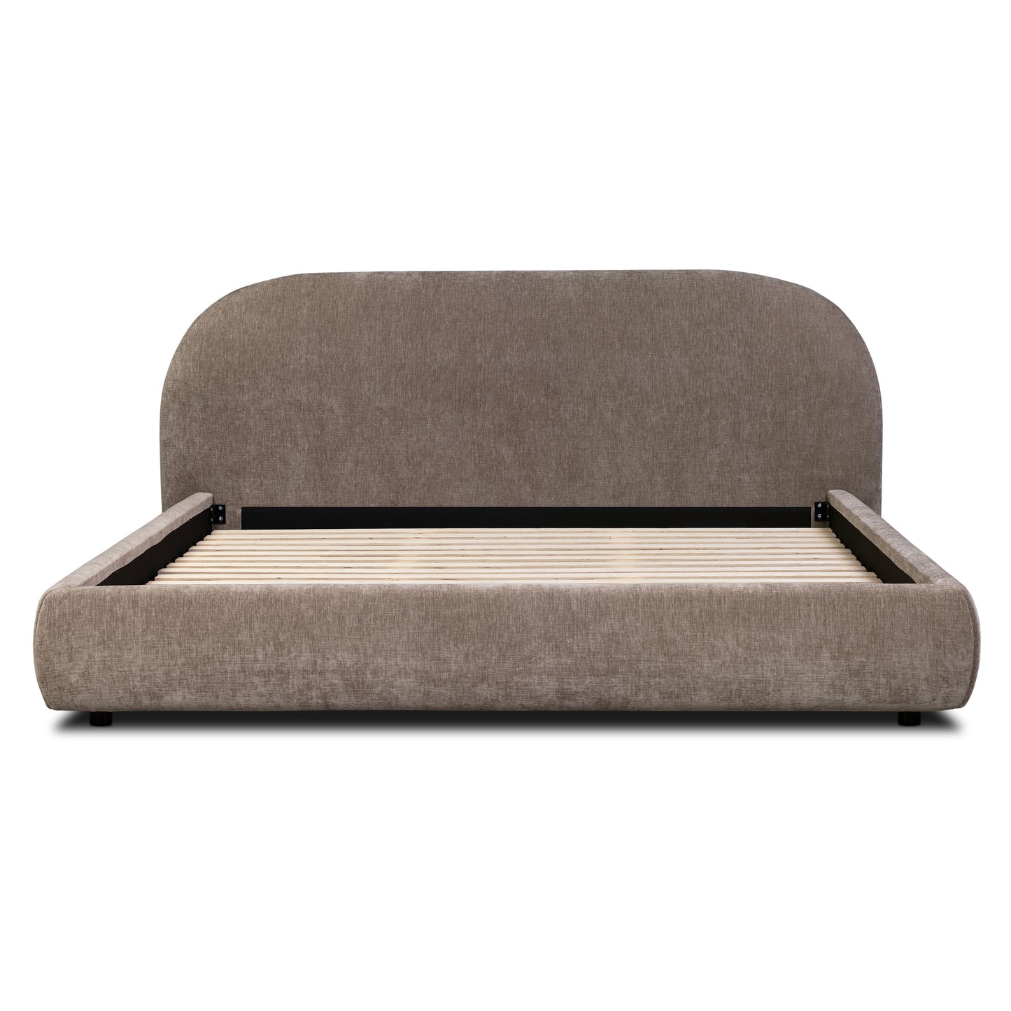 Genoa Bed | Taupe Brown | King