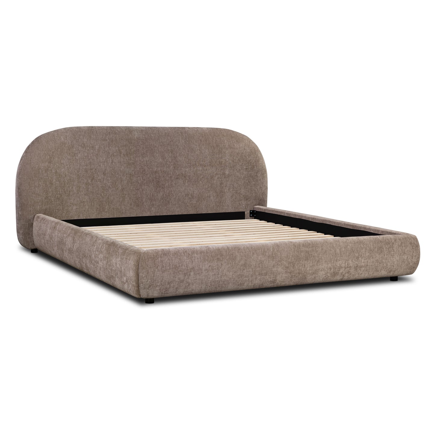 Genoa Bed | Taupe Brown | King