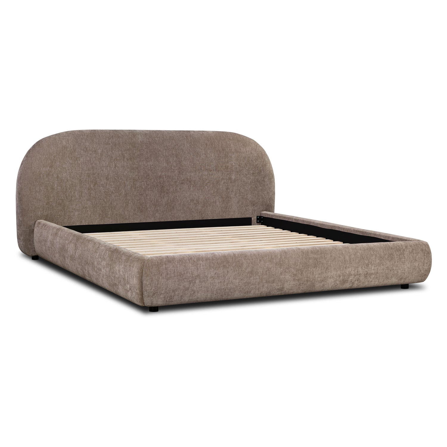 Genoa Bed | Taupe Brown | King 