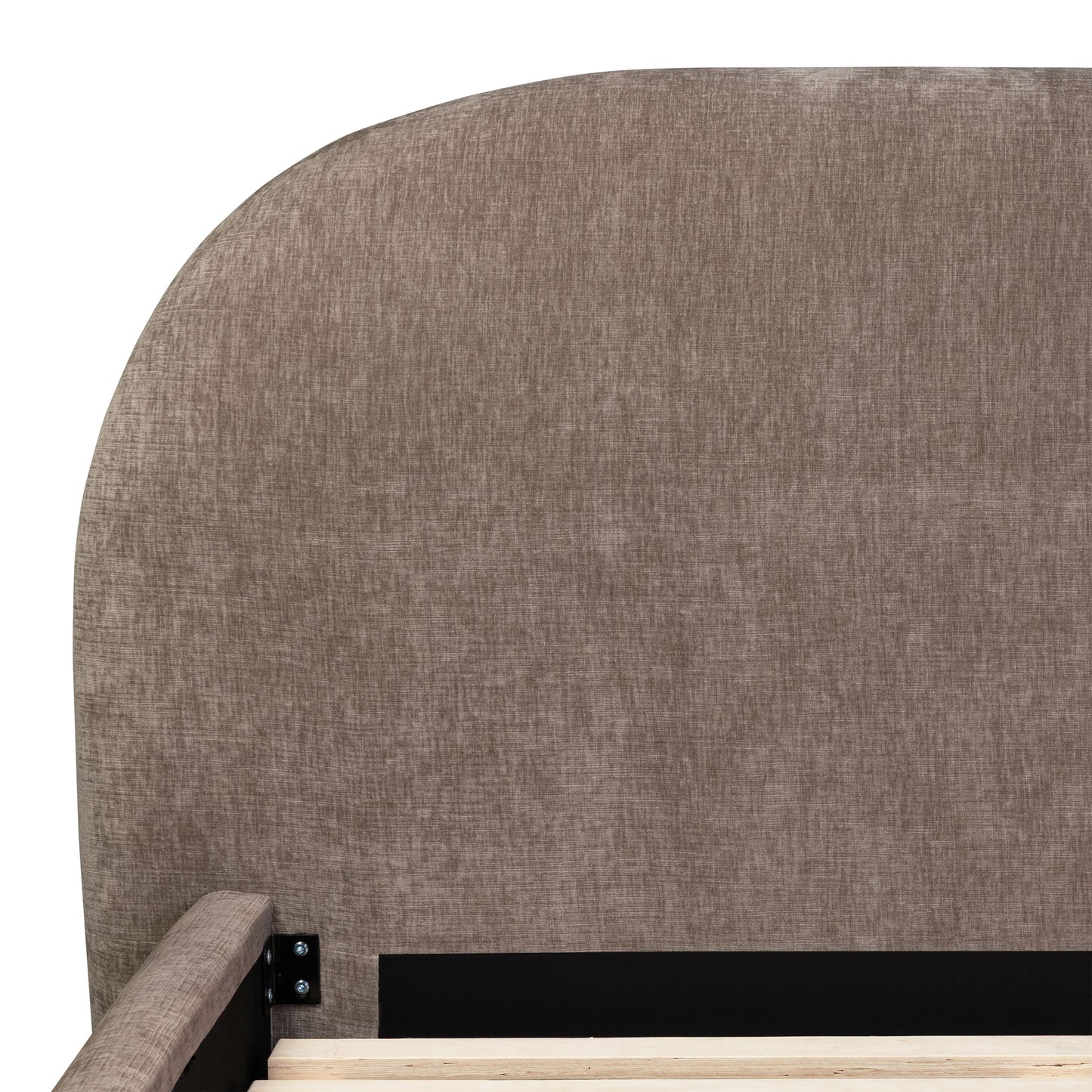 Genoa Bed | Taupe Brown | King