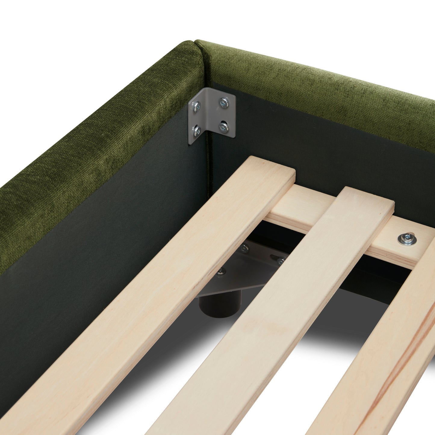 Genoa Bed | Distressed Green | King