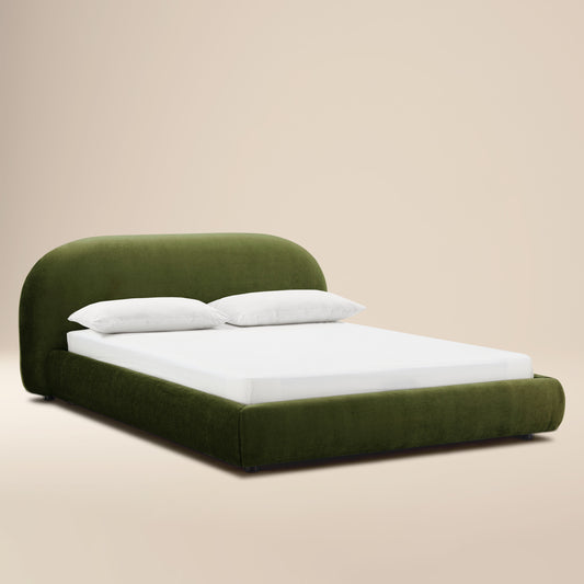 Genoa Bed | Distressed Green | King