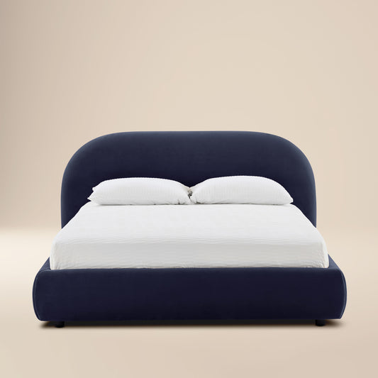 Genoa Bed | Ink Blue | King