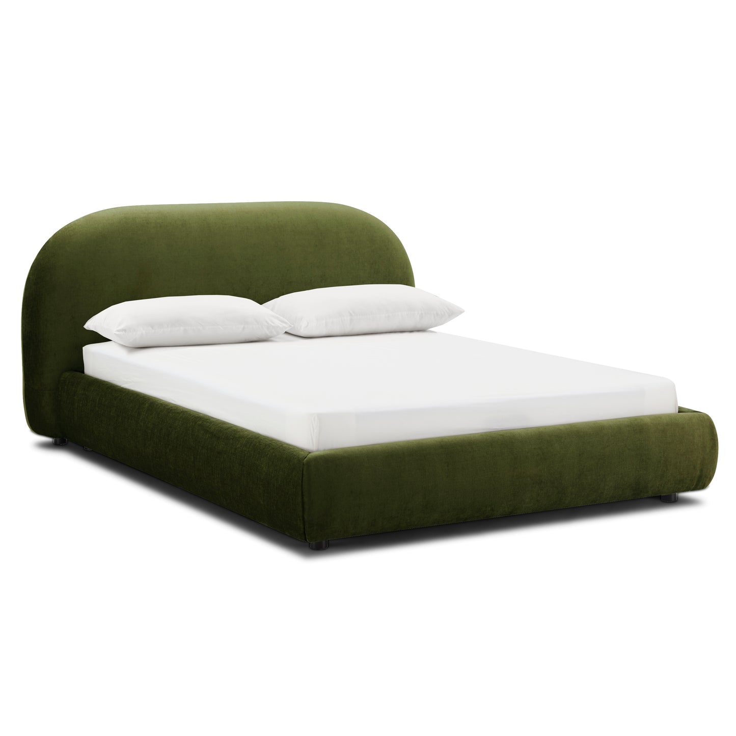 Genoa Bed | Distressed Green | Queen
