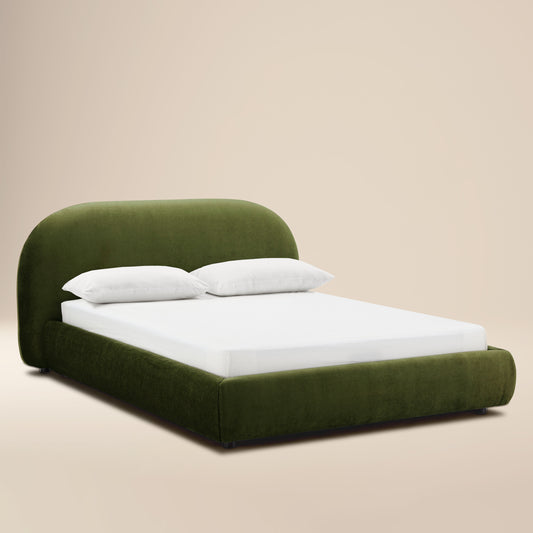 Genoa Bed | Distressed Green | Queen