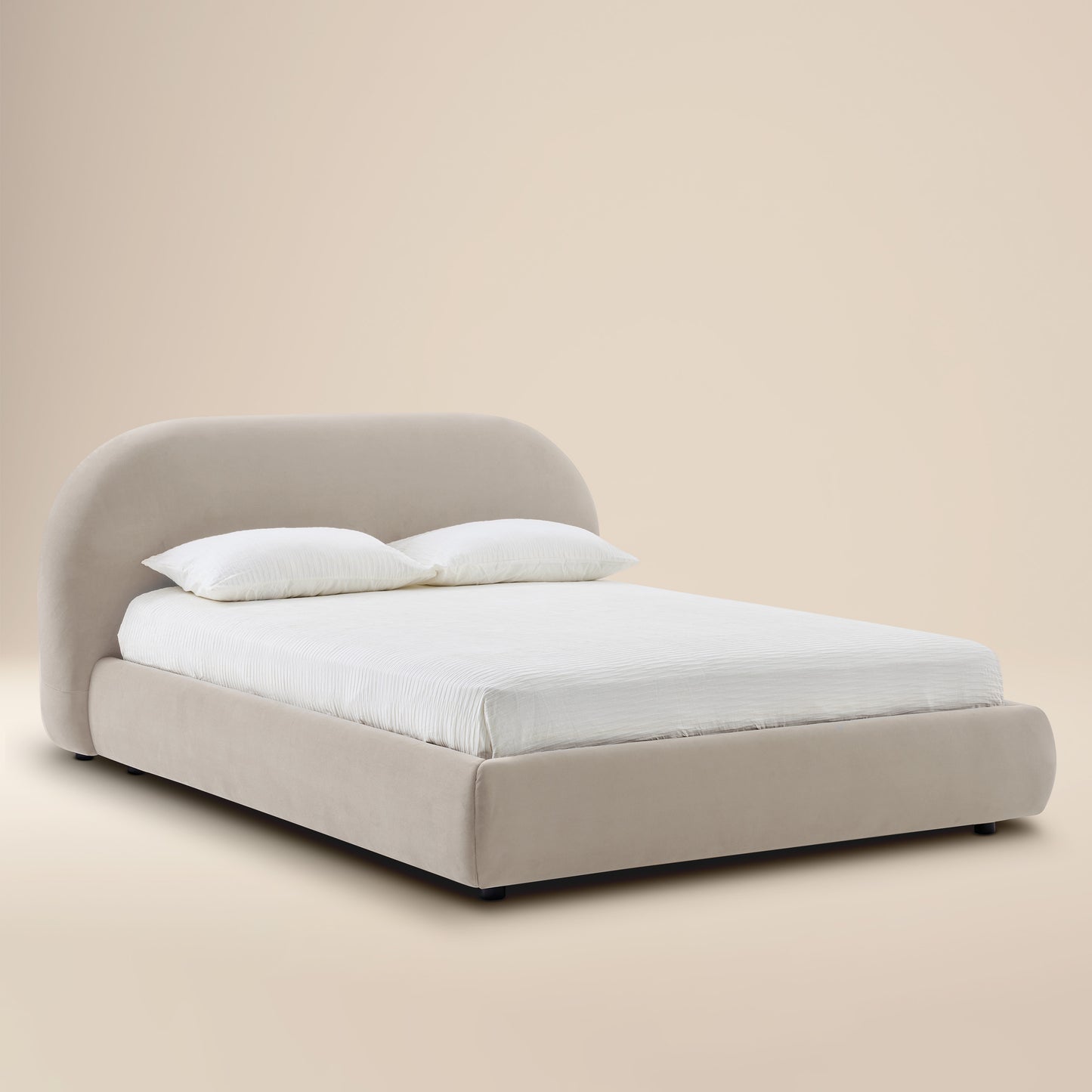 Genoa Bed | Dune Brown | Queen
