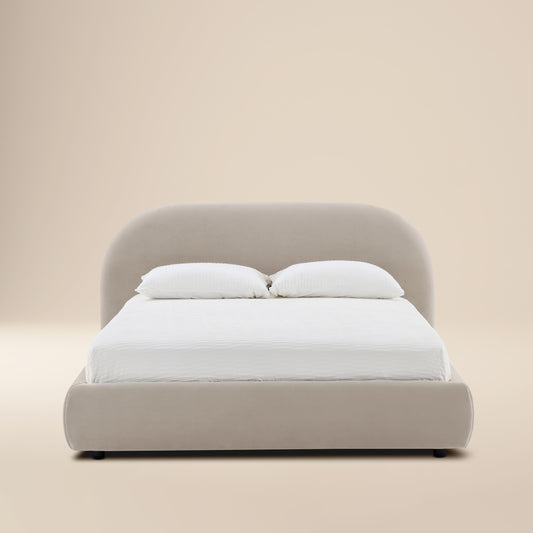 Genoa Bed | Dune Brown | Queen
