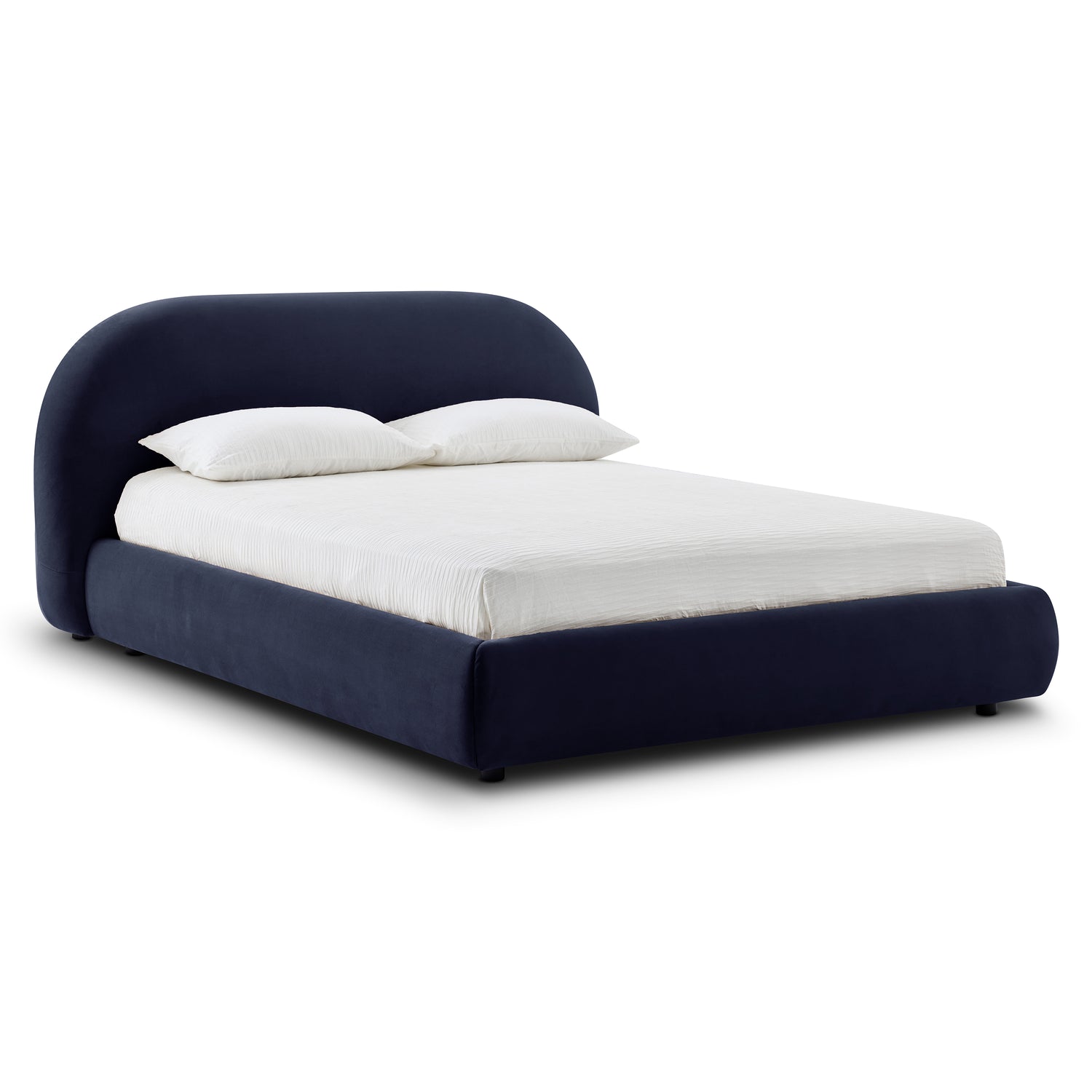 Genoa Bed | Ink Blue | Queen 