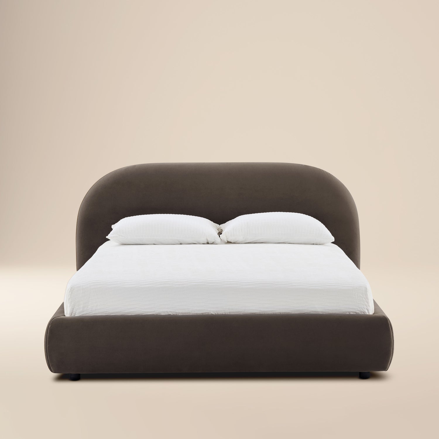 Genoa Bed | Shadow Brown | Queen 