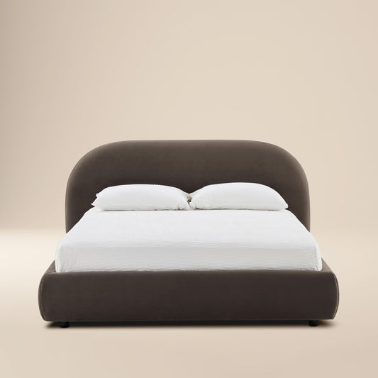 Genoa Bed | Shadow Brown | Queen