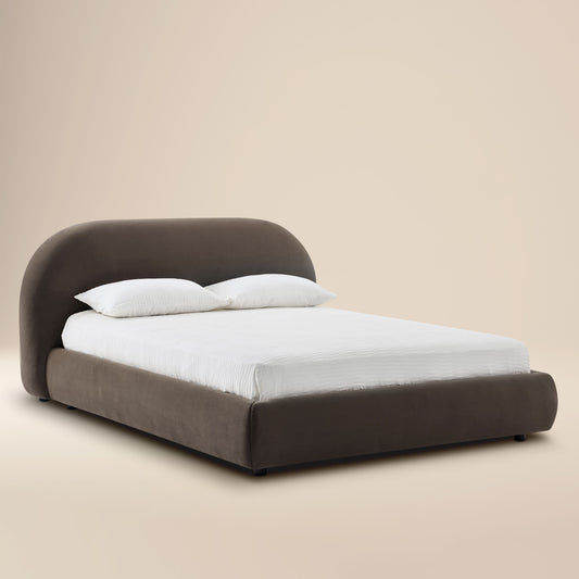 Genoa Bed | Shadow Brown | Queen