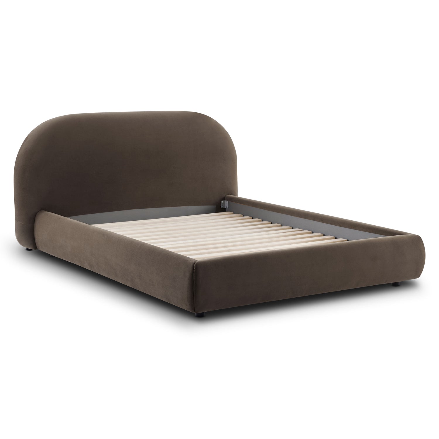 Genoa Bed | Shadow Brown | Queen 