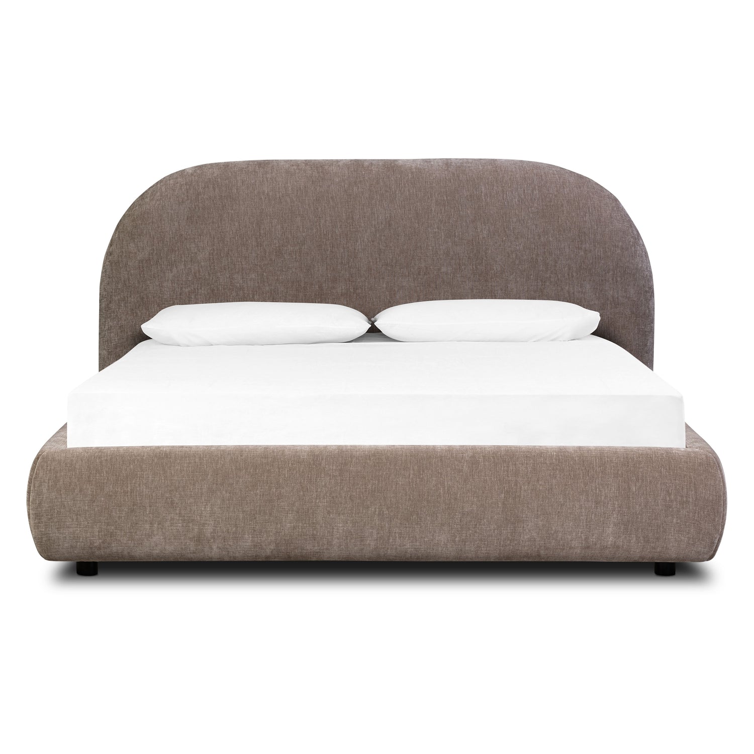 Genoa Bed | Taupe Brown | Queen 