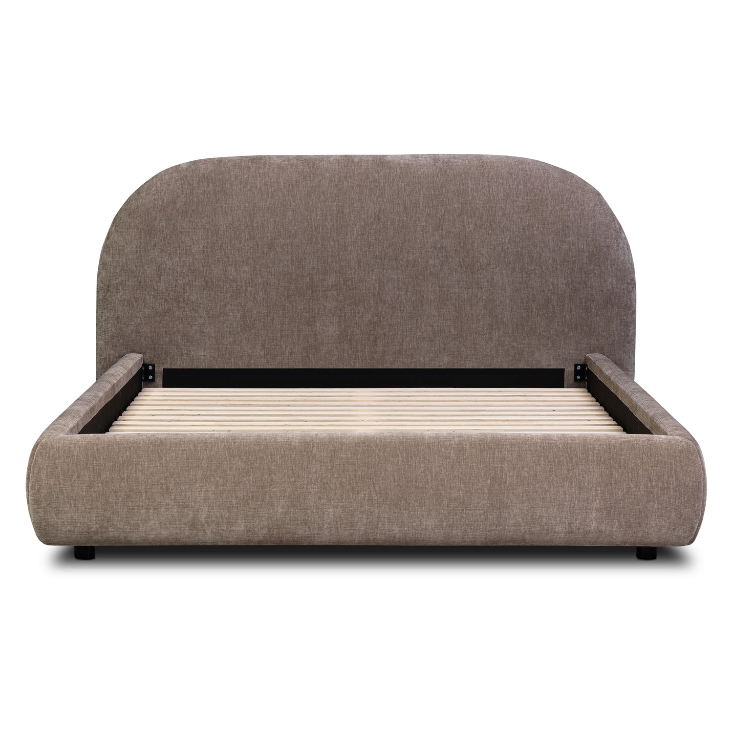 Genoa Bed | Taupe Brown | Queen 