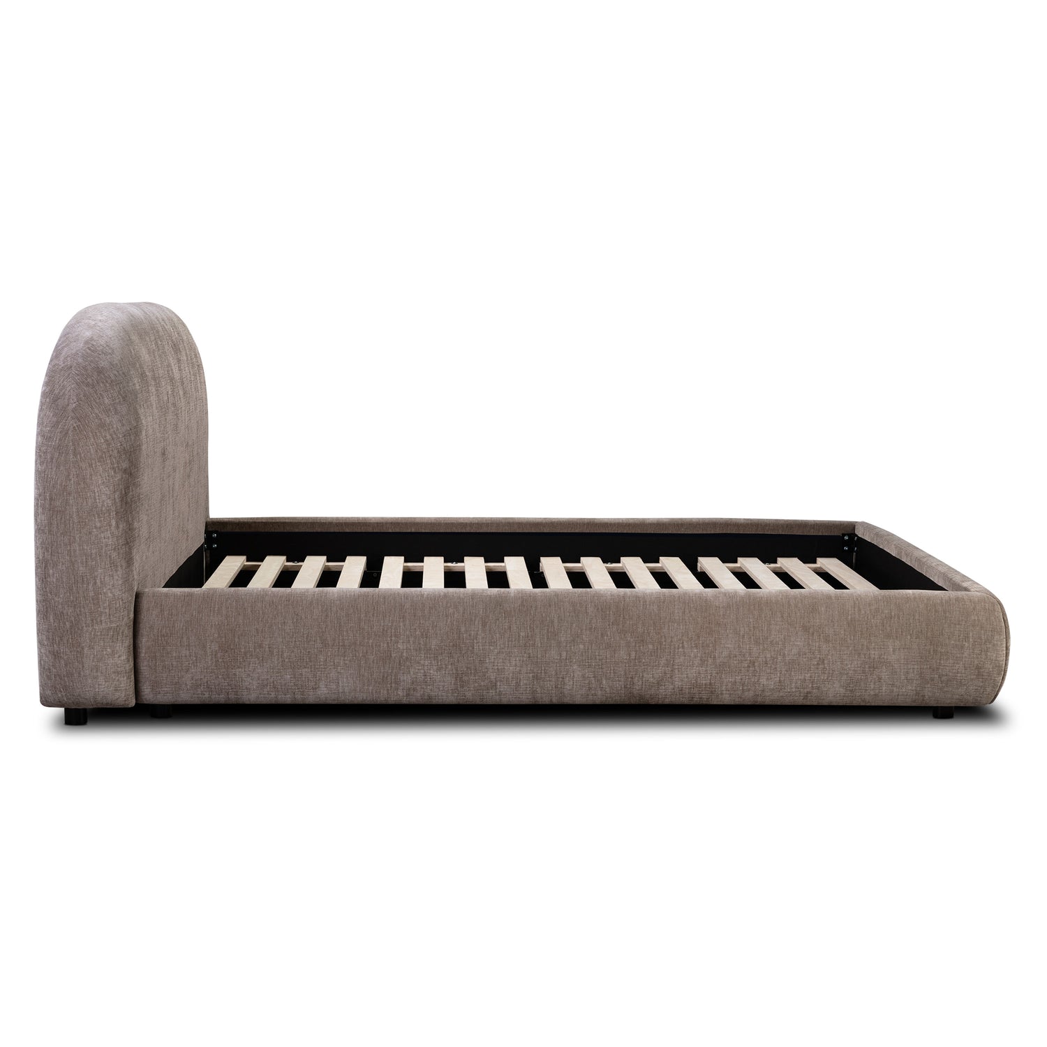 Genoa Bed | Taupe Brown | Queen 
