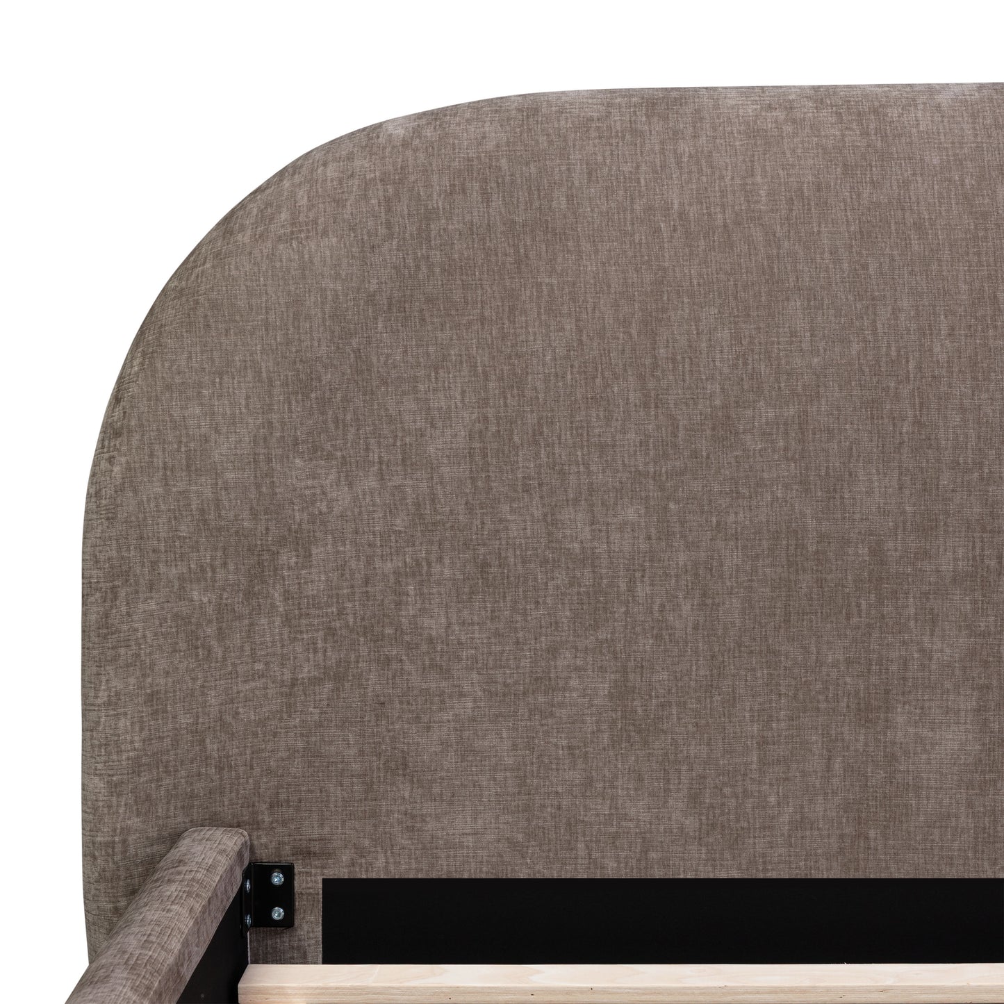 Genoa Bed | Taupe Brown | Queen