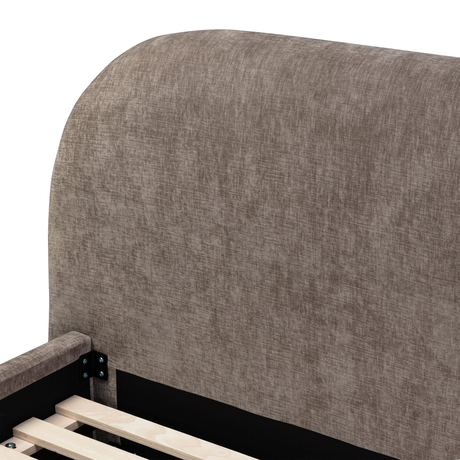 Genoa Bed | Taupe Brown | Queen 