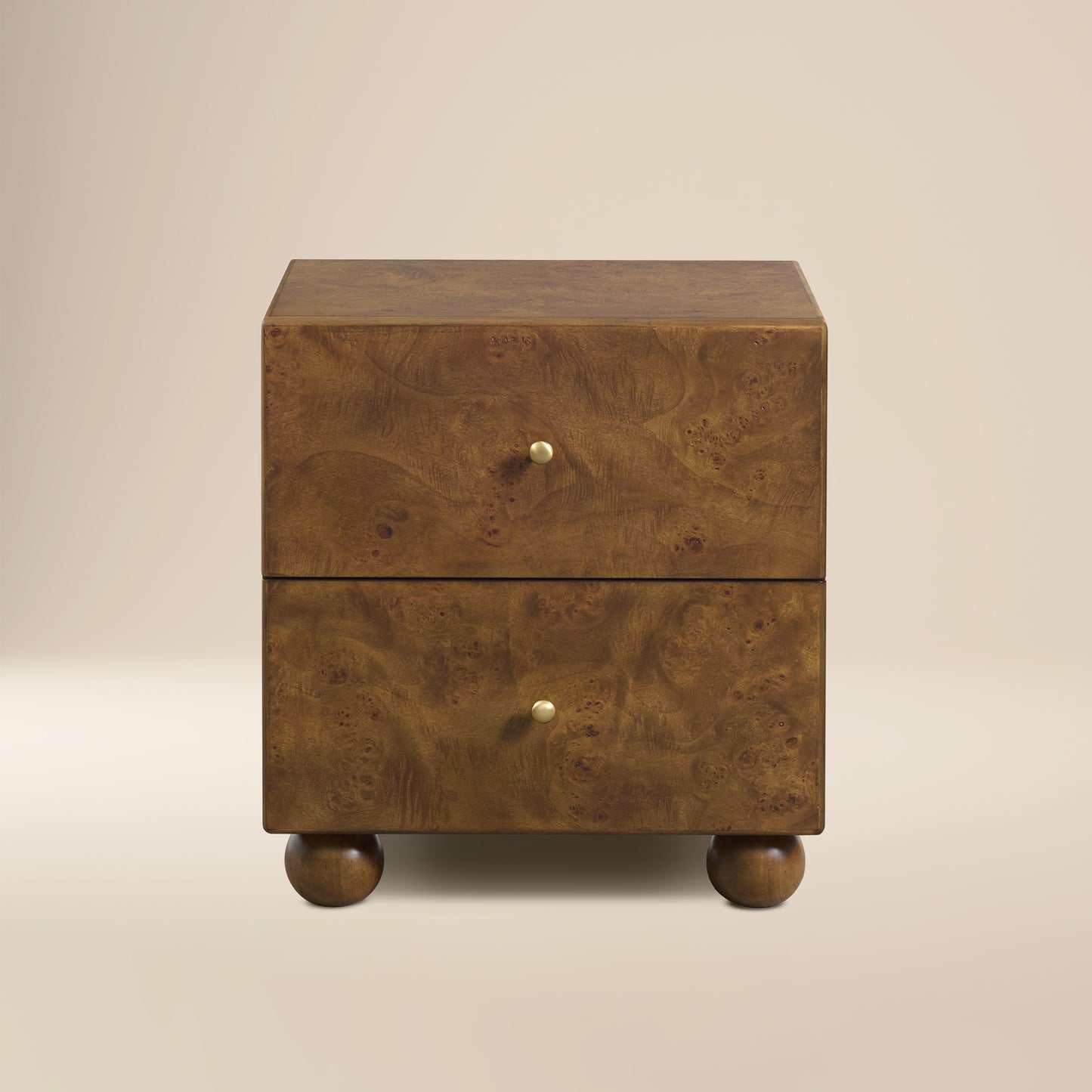 Malea Nightstand | Burl Walnut