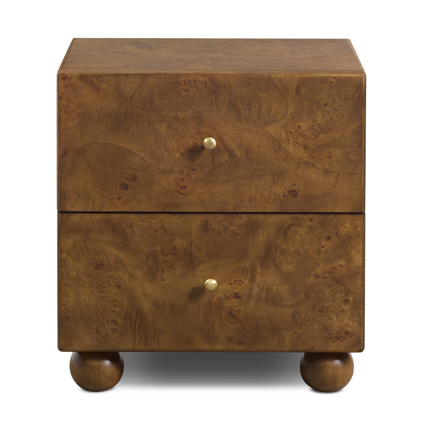 Malea Nightstand | Burl Walnut