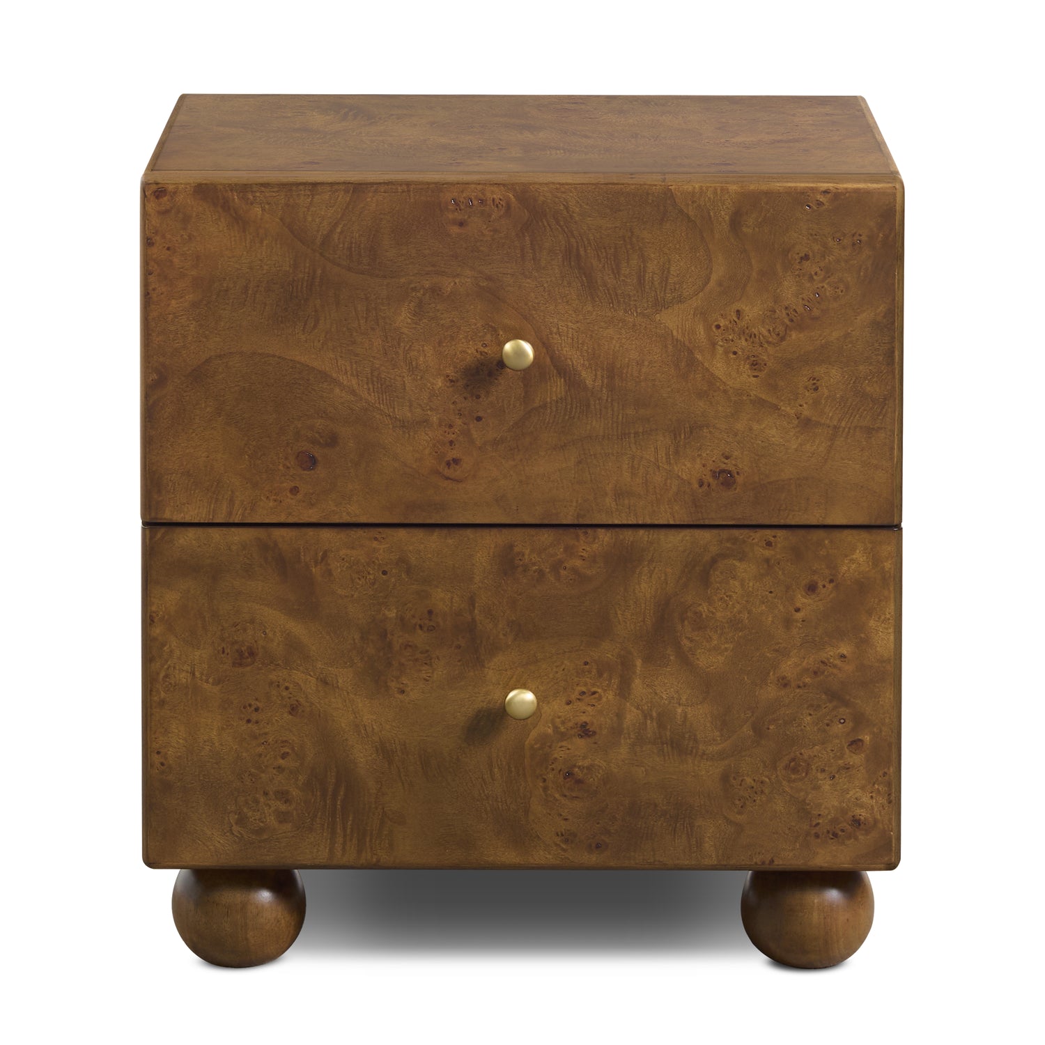 Malea Nightstand | Burl Walnut 