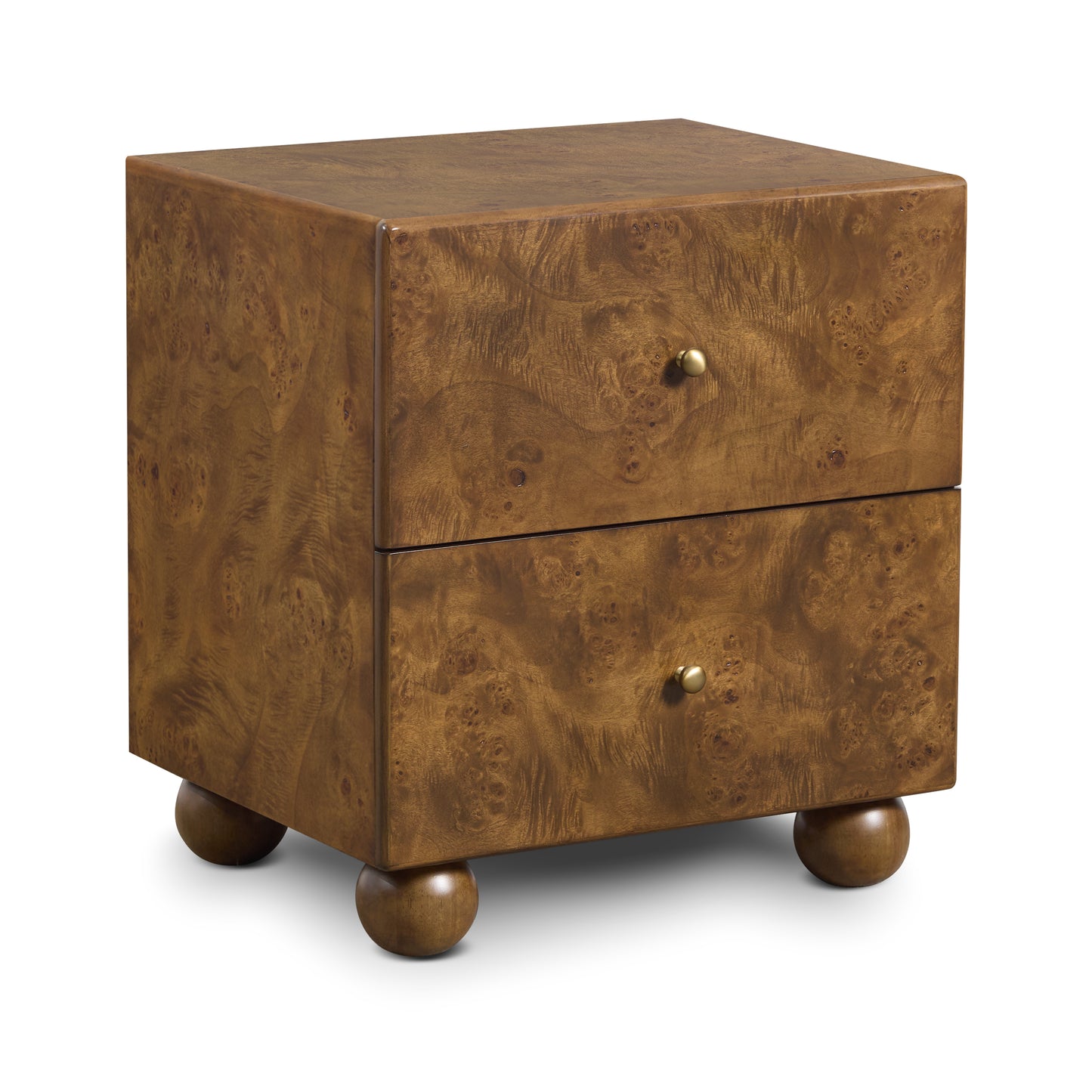 Malea Nightstand | Burl Walnut