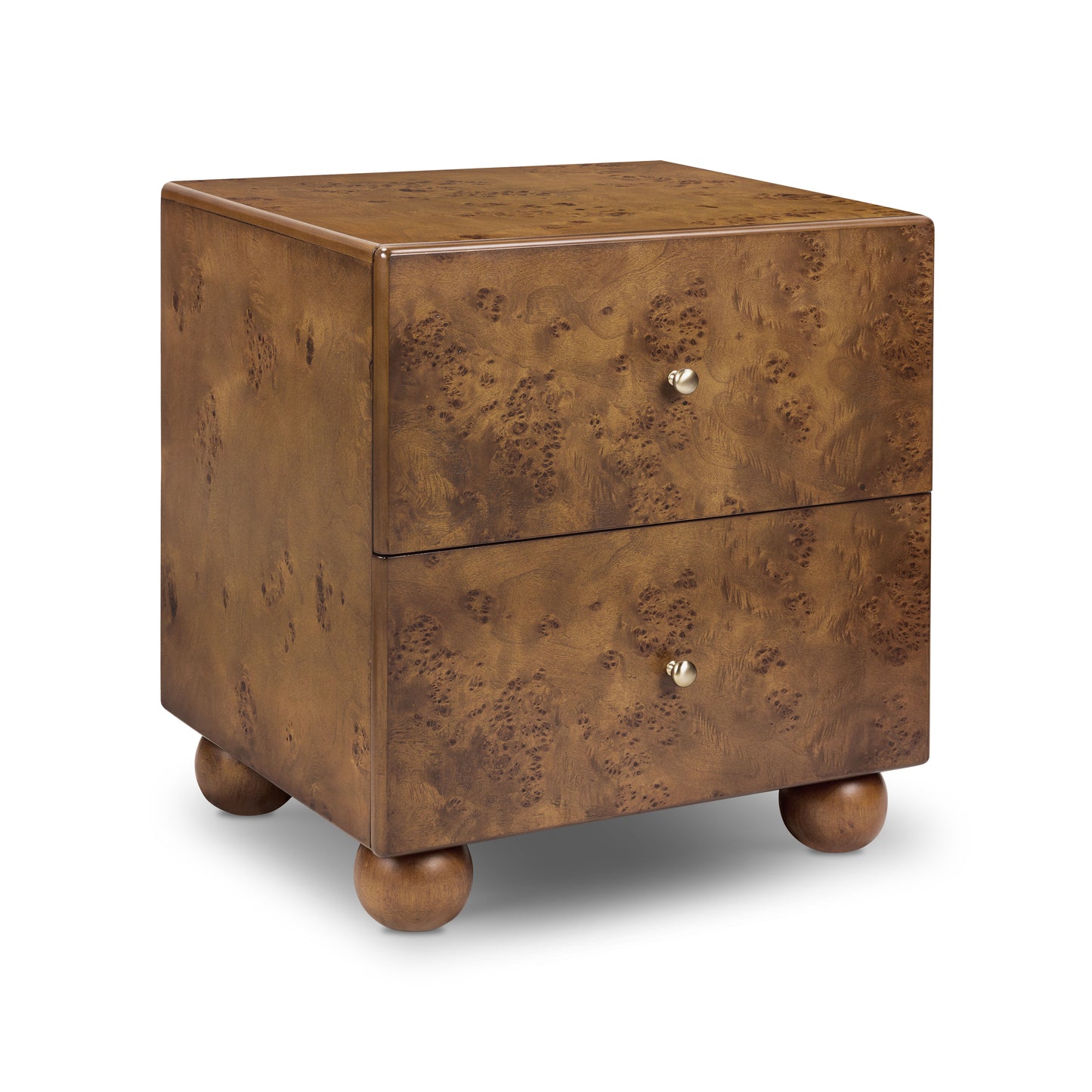 Malea Nightstand | Burl Walnut